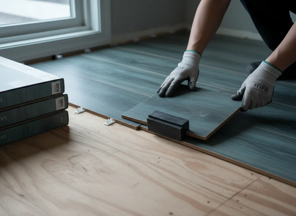 Luxury Vinyl Plank Installation company in New Boston, MI